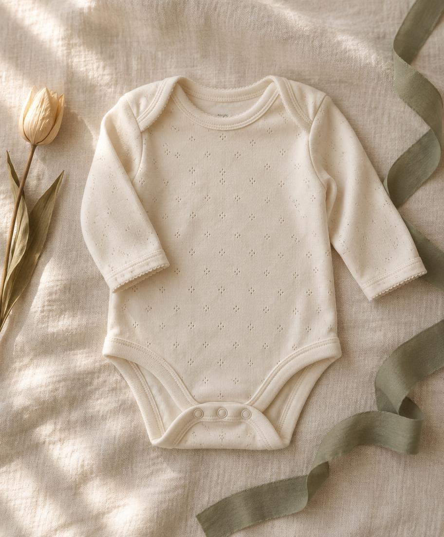 Bodies y remeras de algodón TULIPA BEBÉS