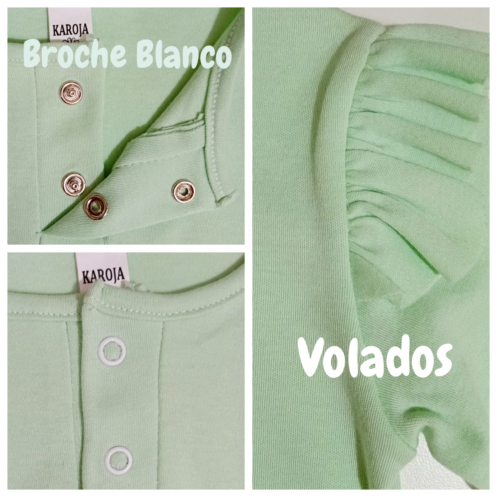 Camiseta algodón liso — curva de colores de TULIPA BEBÉS