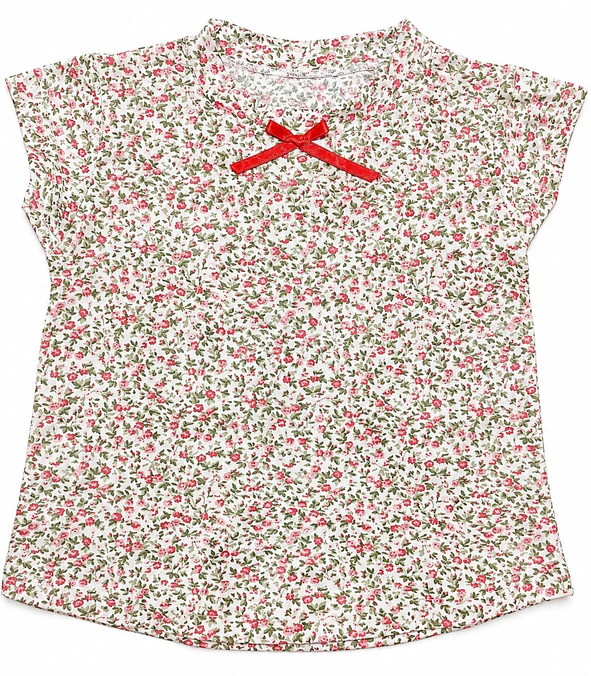 Remera algodón beba — flores mini de TULIPA BEBÉS